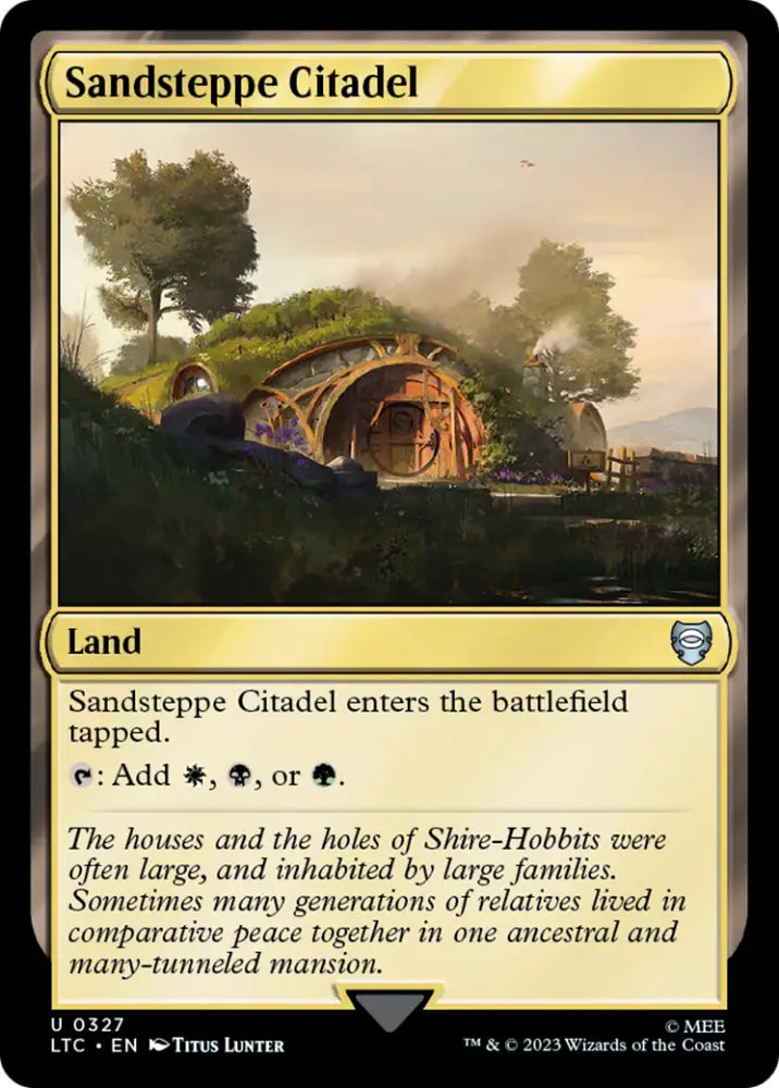 Sandsteppe Citadel [The Lord of the Rings: Tales of Middle-Earth Commander] - MTG Single