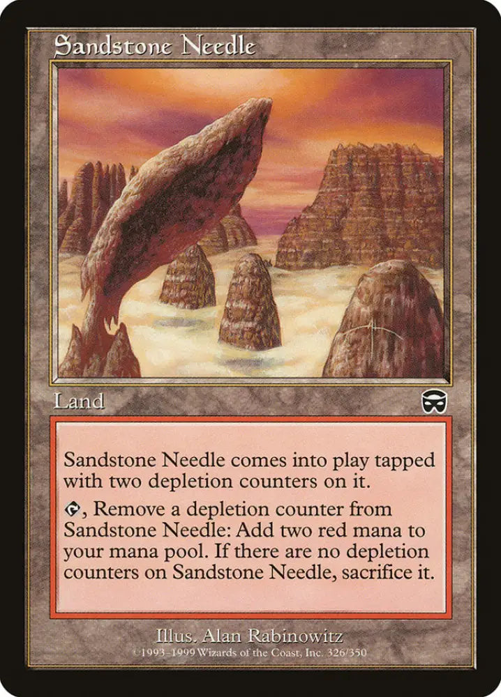 Sandstone Needle [Mercadian Masques] - MTG Single