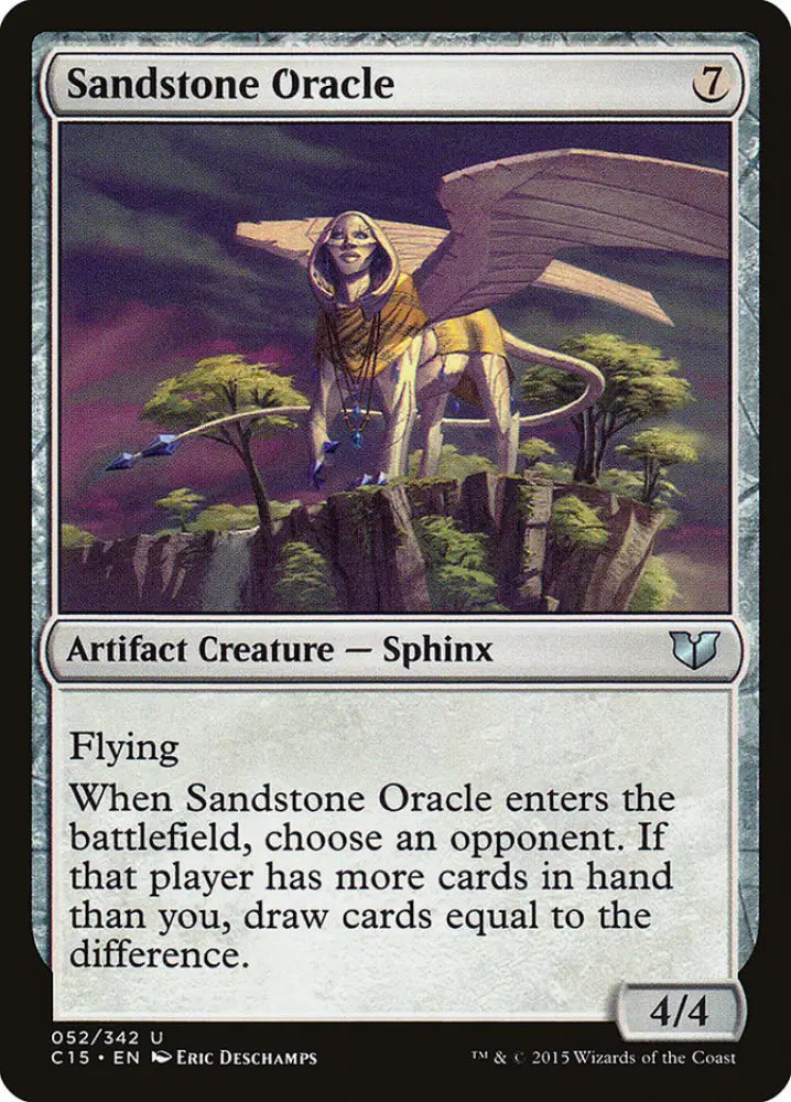 Sandstone Oracle [Commander 2015] - MTG Single