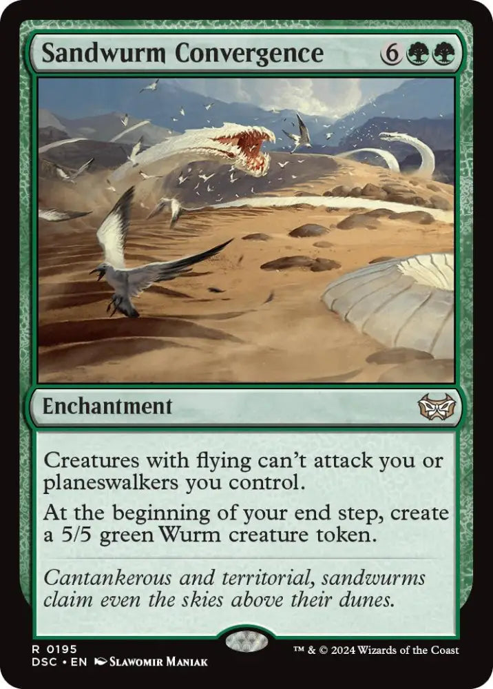 Sandwurm Convergence [Duskmourn: House of Horror Commander] - MTG Single