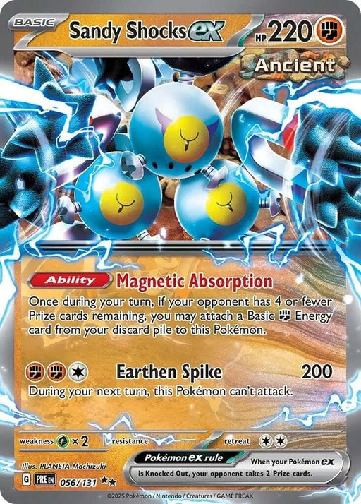 Sandy Shocks ex (056/131) [Scarlet & Violet: Prismatic Evolutions] - Pokemon Single