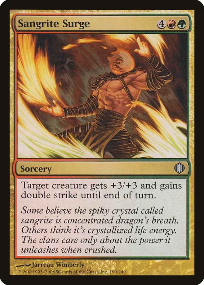 Sangrite Surge [Shards of Alara] - MTG Single