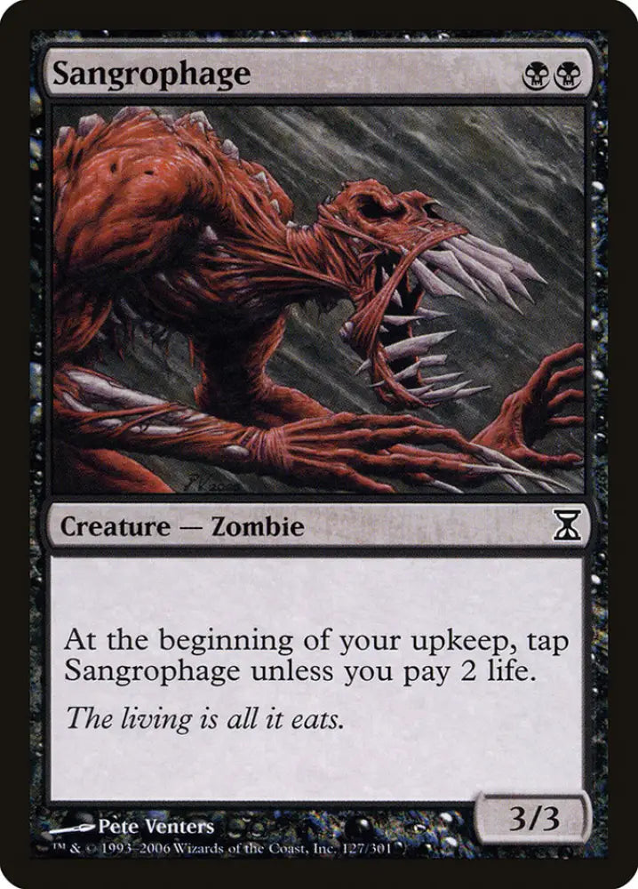 Sangrophage [Time Spiral] - MTG Single