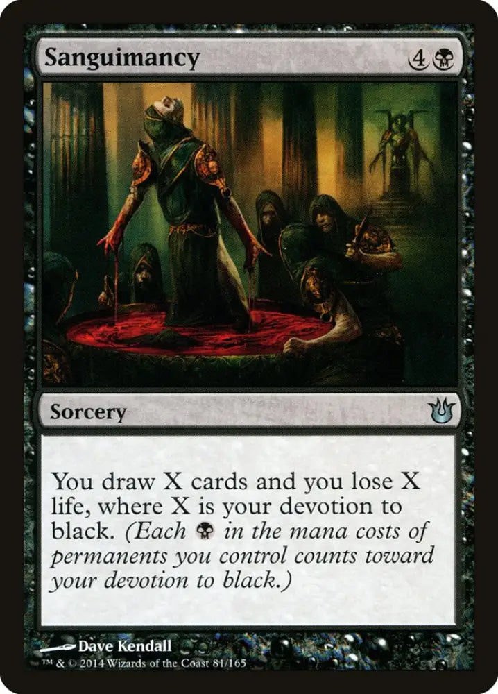 Sanguimancy [Born of the Gods] - MTG Single