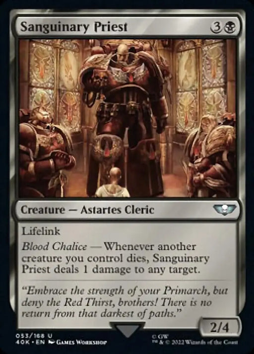 Sanguinary Priest [Warhammer 40,000] - MTG Single