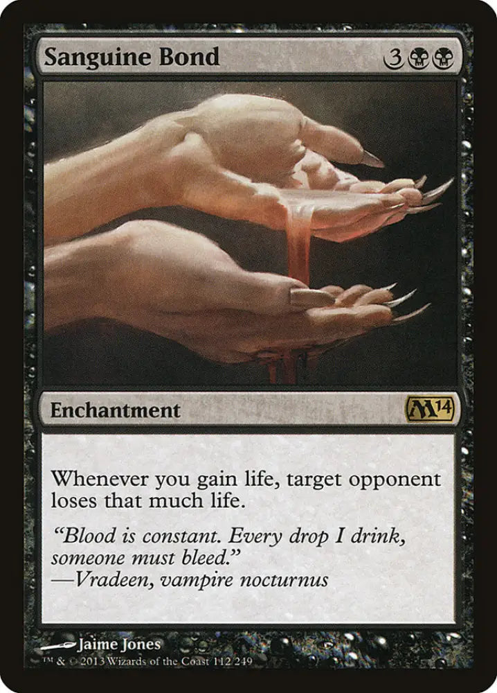 Sanguine Bond [Magic 2014] - MTG Single