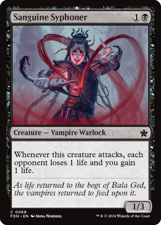Sanguine Syphoner [Foundations] - MTG Single