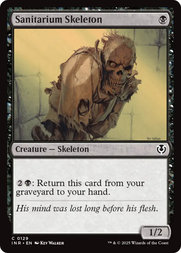 Sanitarium Skeleton [Innistrad Remastered] - MTG Single