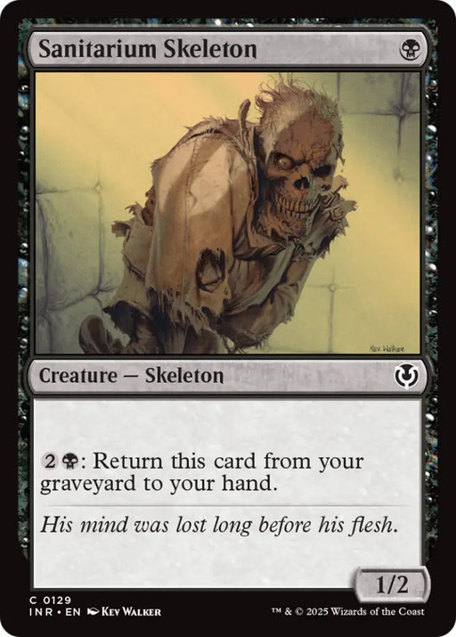 Sanitarium Skeleton [Innistrad Remastered] - MTG Single