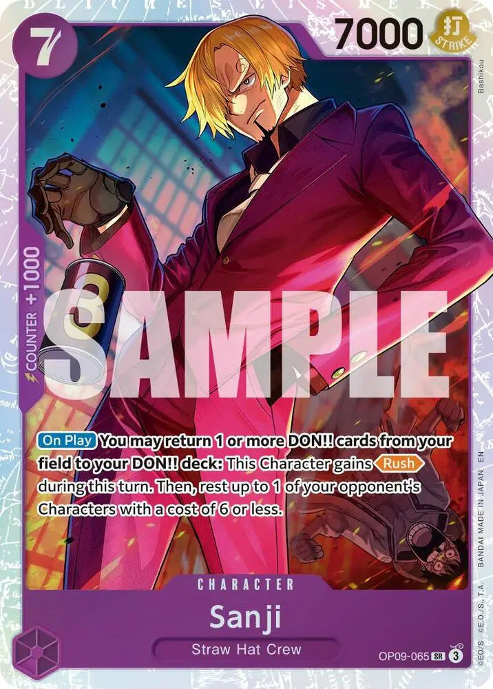 Sanji - OP09-065 (Reprint) [Premium Booster -The Best- Vol. 2]