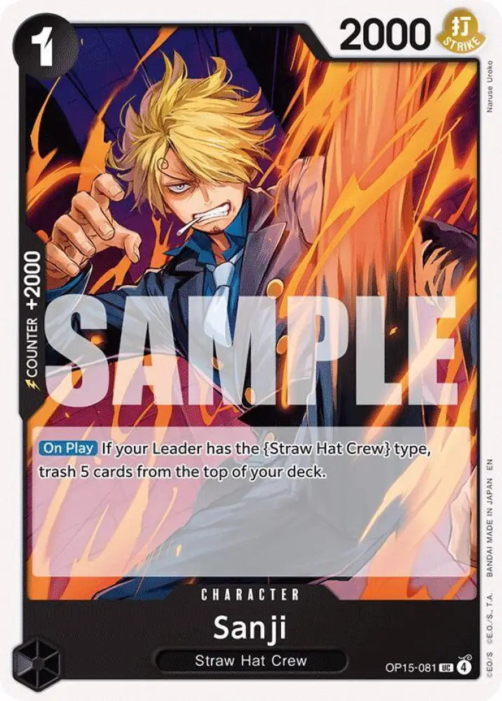 Sanji (OP15-081) [Adventure on Kami's Island]