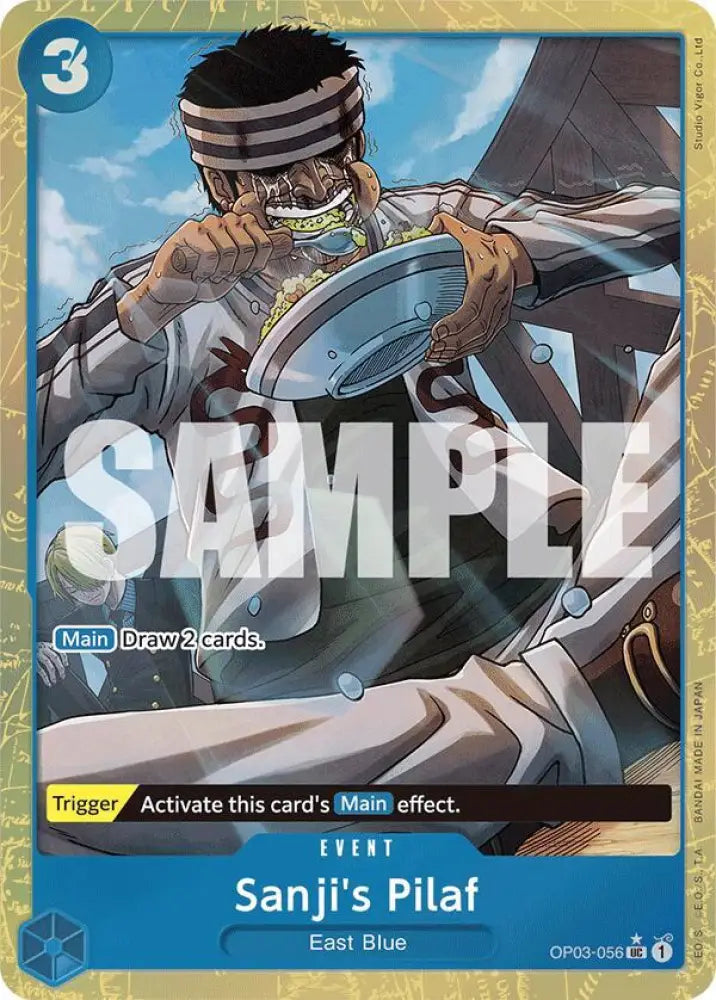 Sanji's Pilaf (Alternate Art) (OP03-056) [Premium Booster -The Best-]