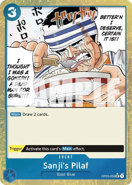Sanji's Pilaf (Textured Foil) (OP03-056) [Premium Booster -The Best-]