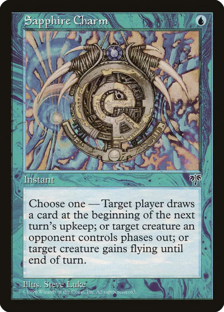 Sapphire Charm [Mirage] - MTG Single
