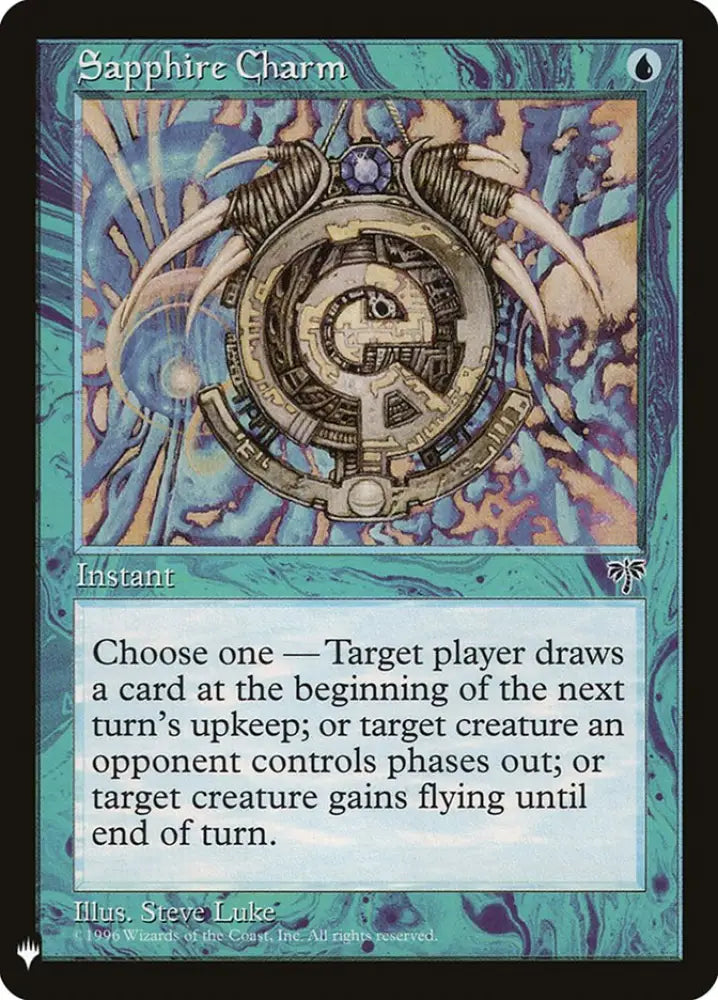 Sapphire Charm [Mystery Booster] - MTG Single