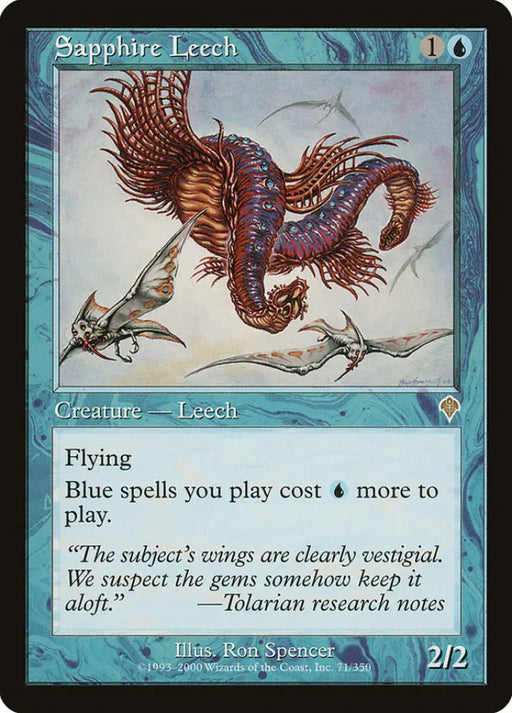 Sapphire Leech [Invasion] - MTG Single