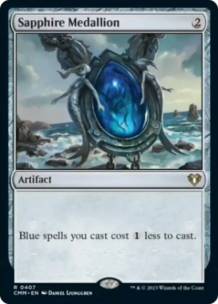 Sapphire Medallion [Commander Masters] - MTG Single
