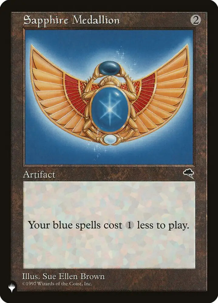Sapphire Medallion [The List] - MTG Single