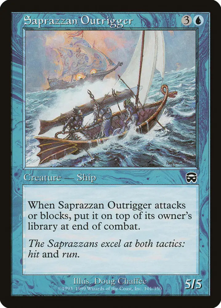 Saprazzan Outrigger [Mercadian Masques] - MTG Single