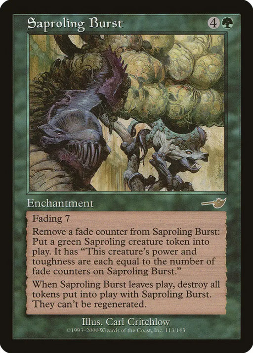 Saproling Burst [Nemesis] - MTG Single