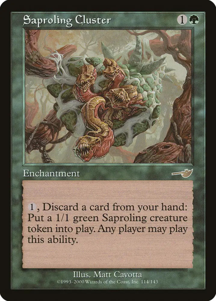 Saproling Cluster [Nemesis] - MTG Single