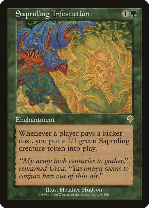 Saproling Infestation [Invasion] - MTG Single