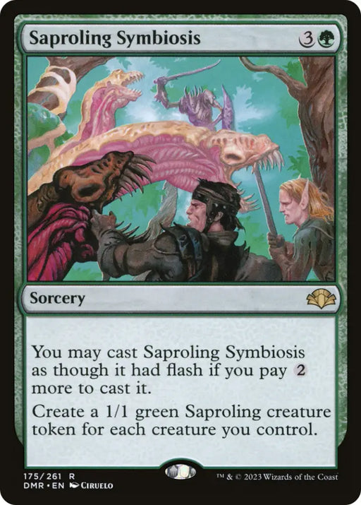 Saproling Symbiosis [Dominaria Remastered] - MTG Single