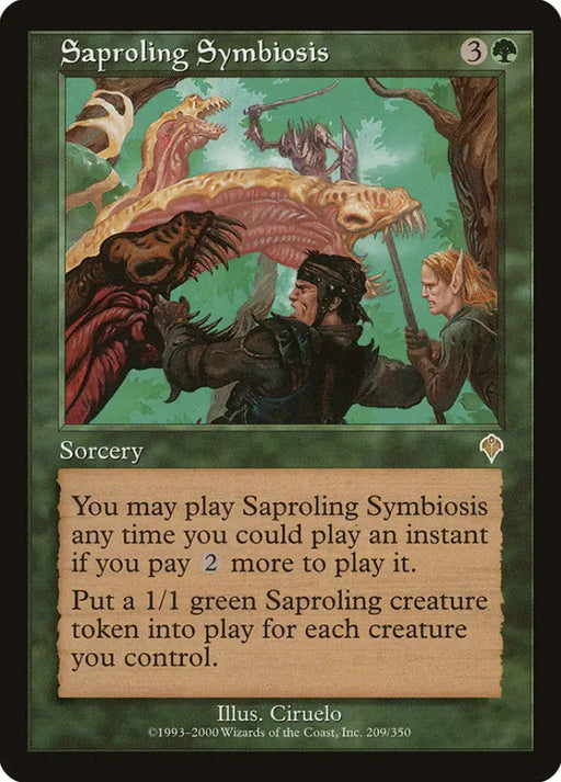 Saproling Symbiosis [Invasion] - MTG Single