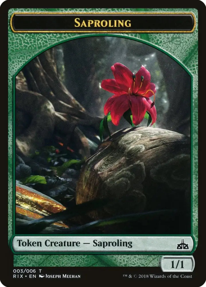 Saproling Token [Rivals of Ixalan Tokens] - MTG Single