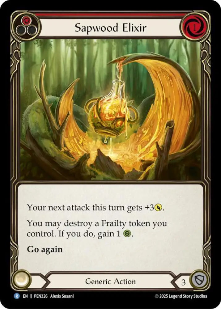 Sapwood Elixir (Red) (PEN326) [Compendium of Rathe]