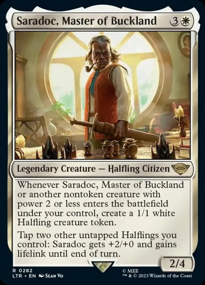 Saradoc Master of Buckland [The Lord of the Rings: Tales of Middle-Earth] - MTG Single