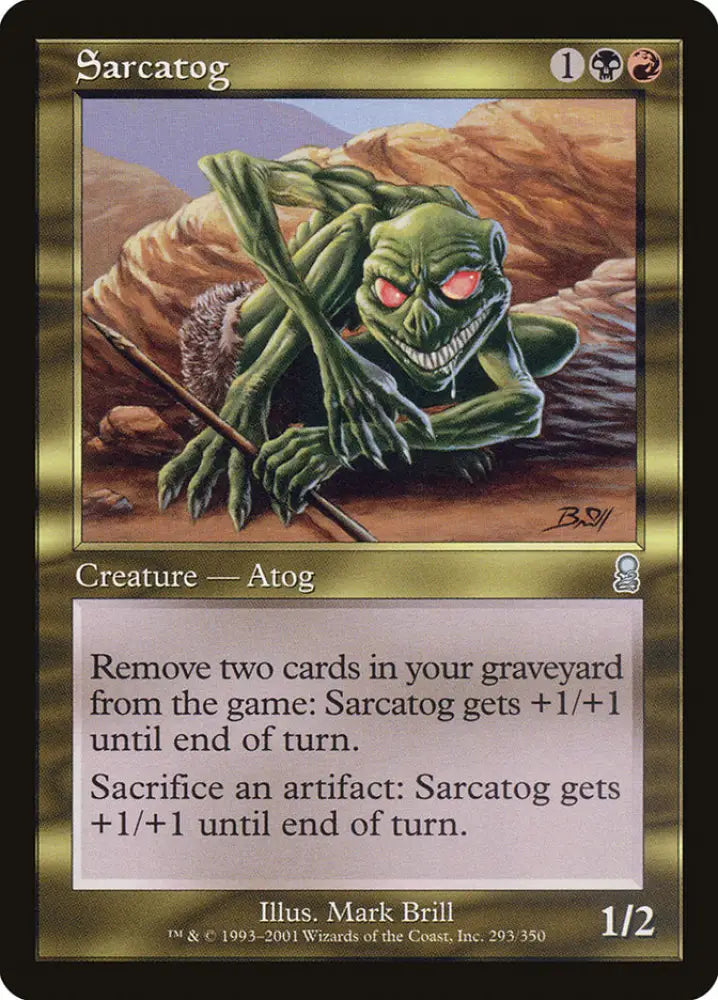 Sarcatog [Odyssey] - MTG Single
