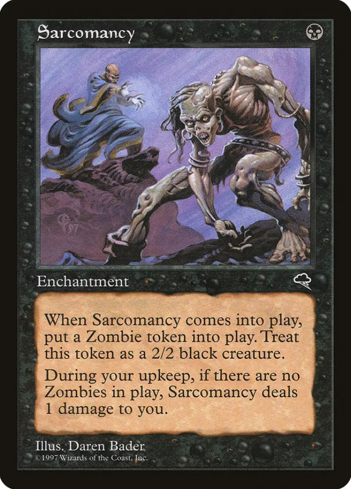 Sarcomancy [Tempest] - MTG Single