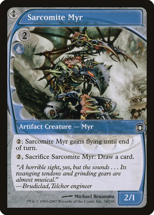 Sarcomite Myr [Future Sight] - MTG Single