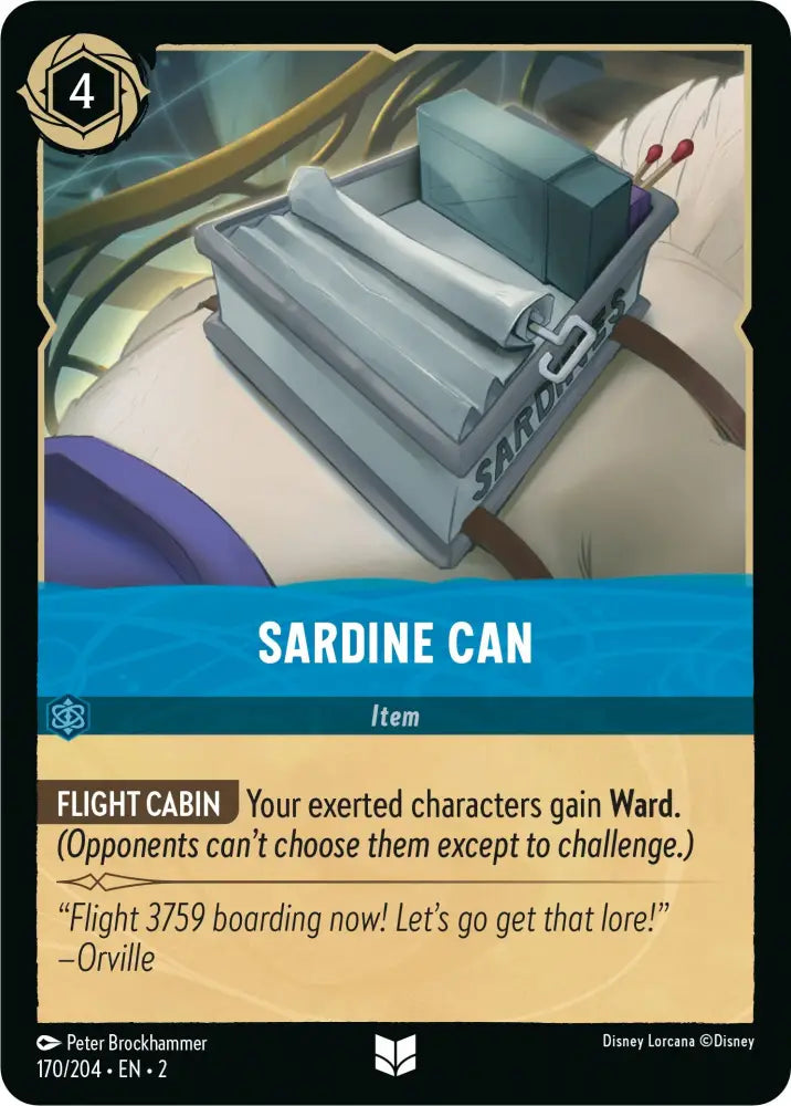 Sardine Can (170/204) [Rise of the Floodborn] - Lorcana Single