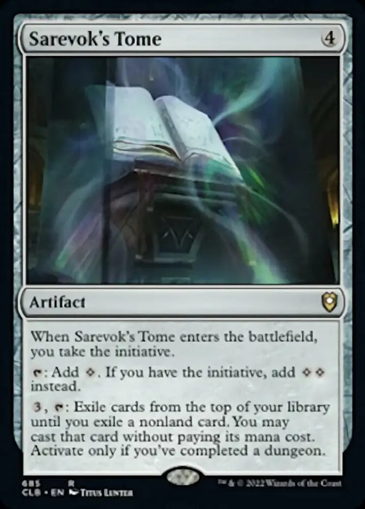 Sarevok’s Tome [Commander Legends: Battle for Baldur’s Gate] - MTG Single