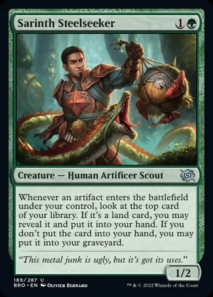 Sarinth Steelseeker [The Brothers’ War] - MTG Single