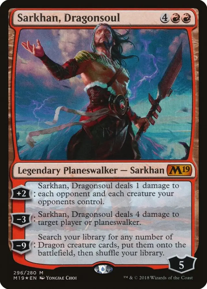 Sarkhan Dragonsoul [Core Set 2019] - MTG Single