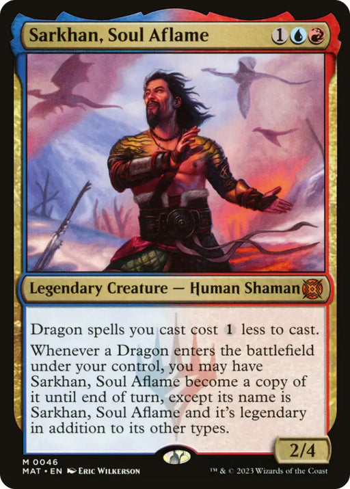 Sarkhan Soul Aflame [March of the Machine: The Aftermath] - MTG Single