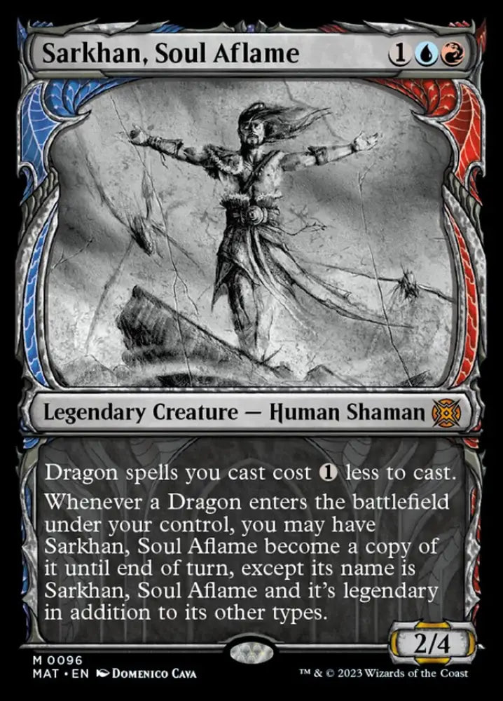 Sarkhan Soul Aflame (Showcase) [March of the Machine: The Aftermath] - MTG Single