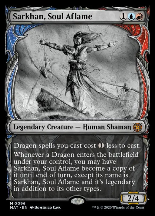 Sarkhan Soul Aflame (Showcase) [March of the Machine: The Aftermath] - MTG Single