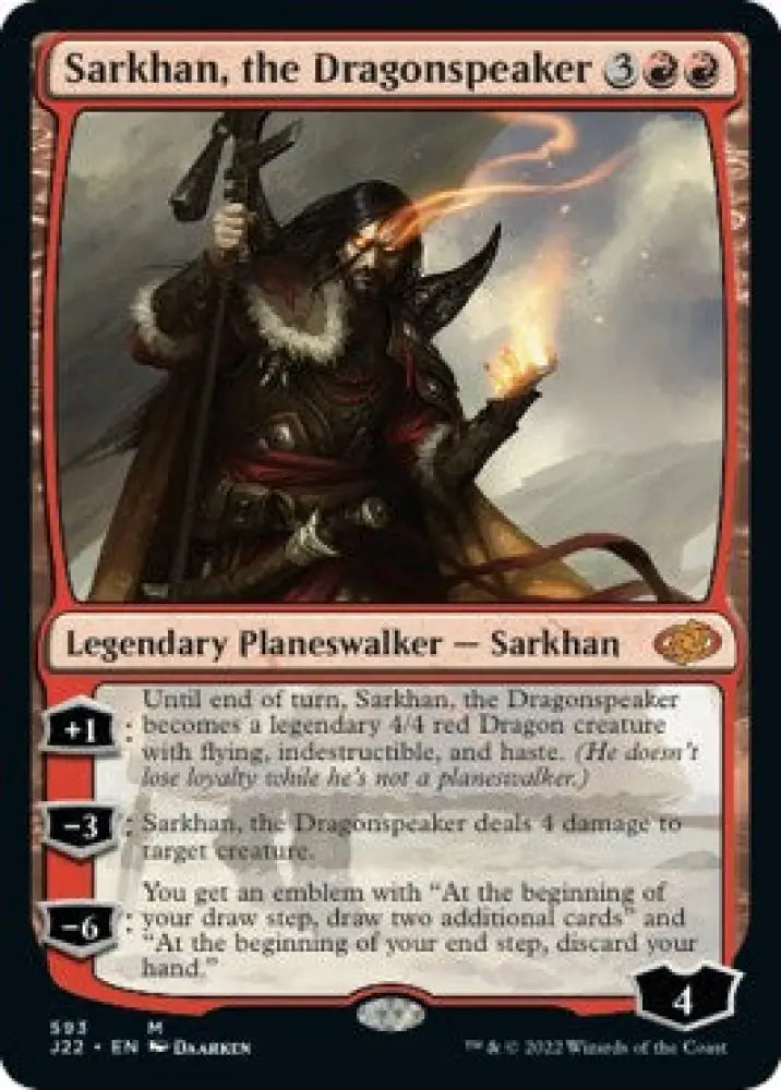 Sarkhan the Dragonspeaker [Jumpstart 2022] - MTG Single
