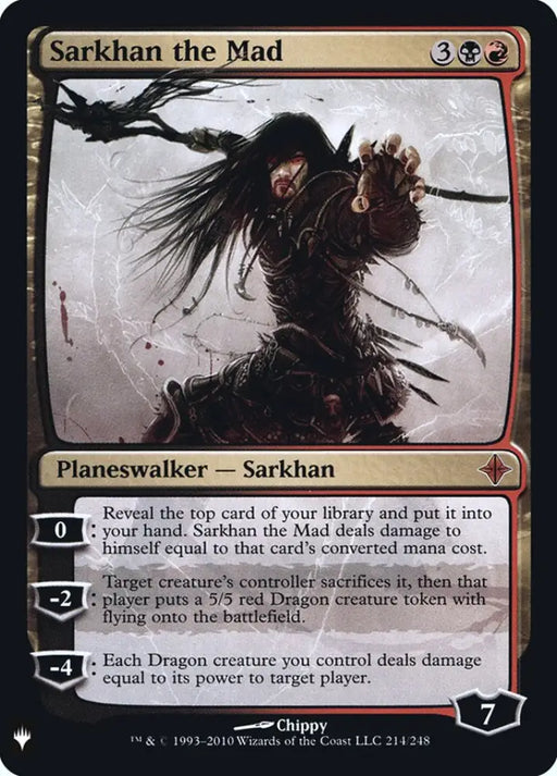 Sarkhan the Mad [Mystery Booster] - MTG Single