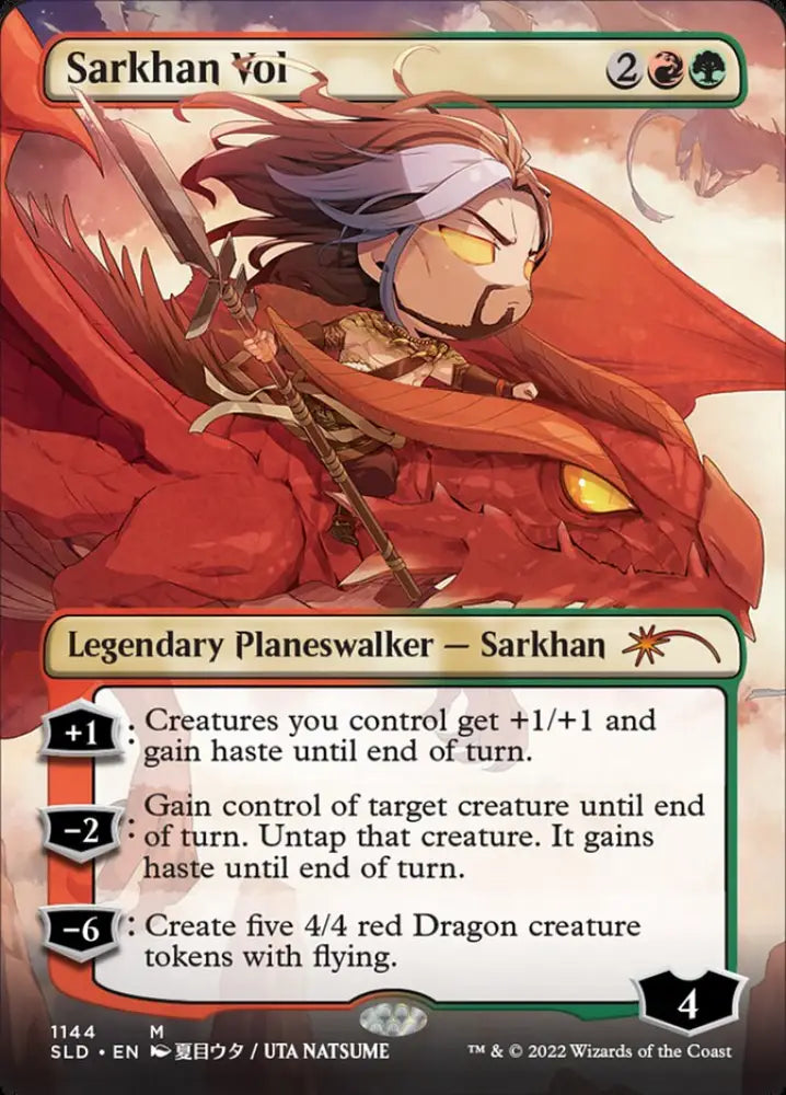 Sarkhan Vol (Borderless) [Secret Lair Drop Series] - MTG Single