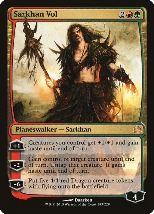 Sarkhan Vol [Modern Masters] - MTG Single