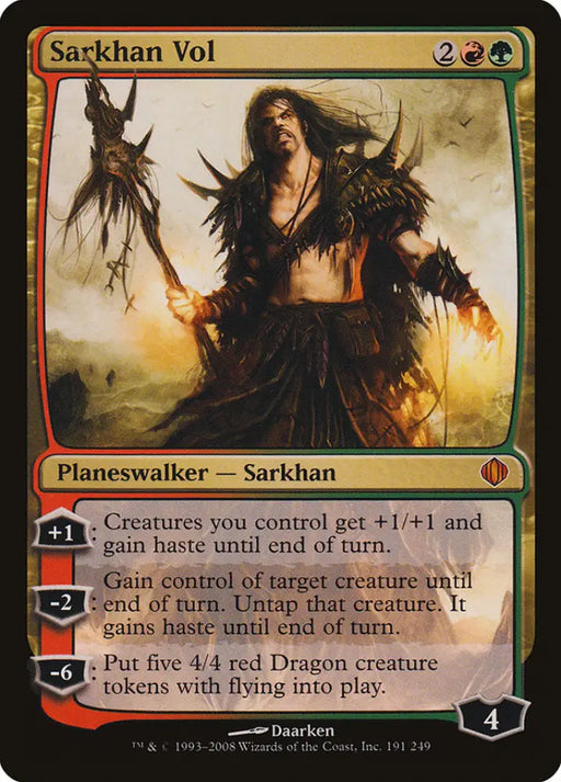 Sarkhan Vol [Shards of Alara] - MTG Single