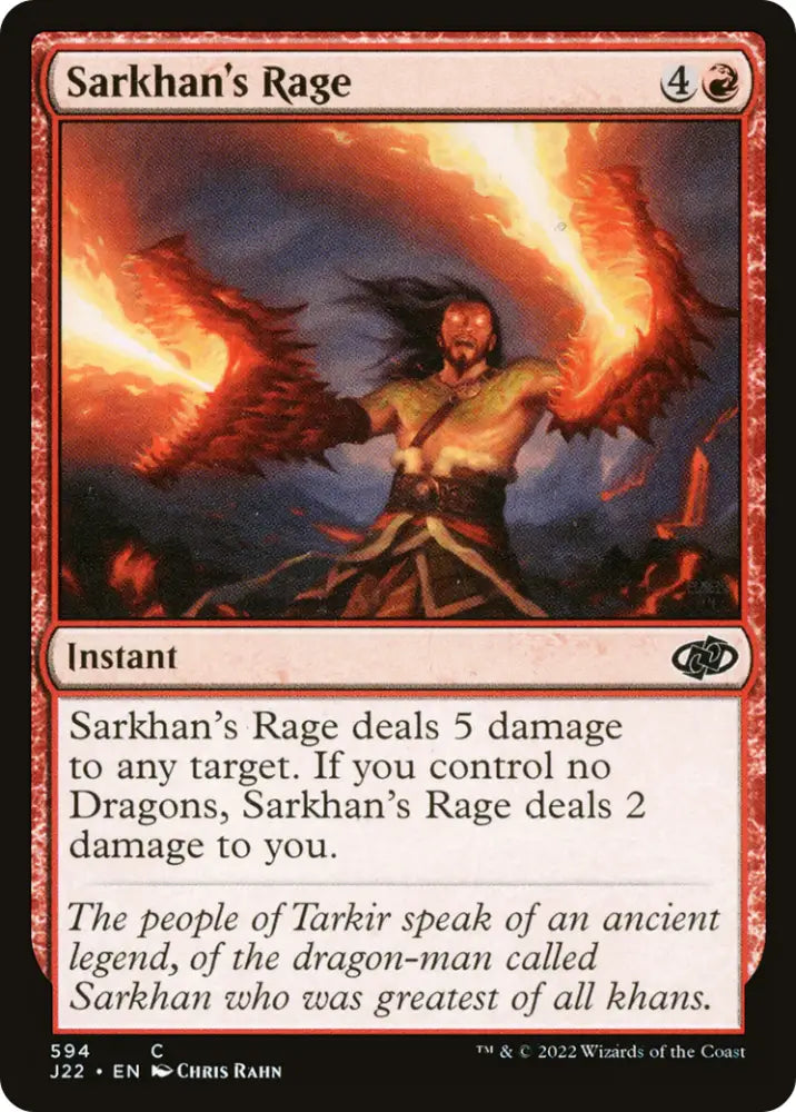 Sarkhan’s Rage [Jumpstart 2022] - MTG Single
