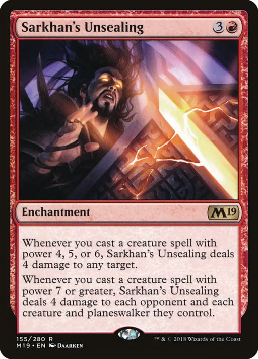 Sarkhan’s Unsealing [Core Set 2019] - MTG Single