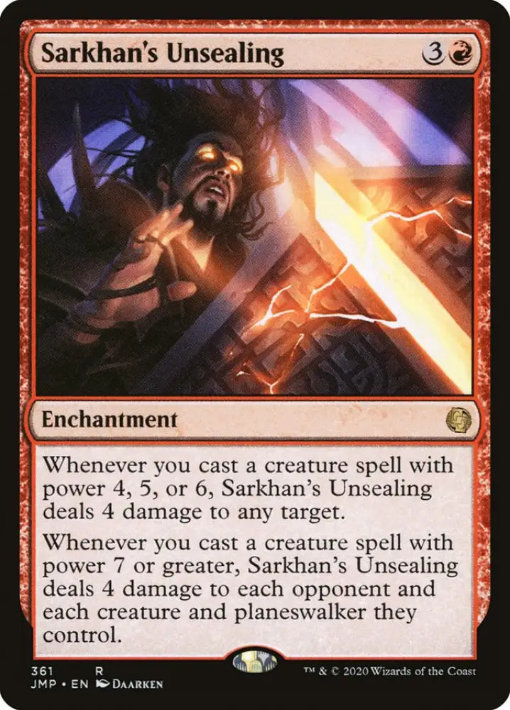 Sarkhan’s Unsealing [Jumpstart] - MTG Single