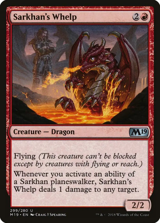 Sarkhan’s Whelp [Core Set 2019] - MTG Single
